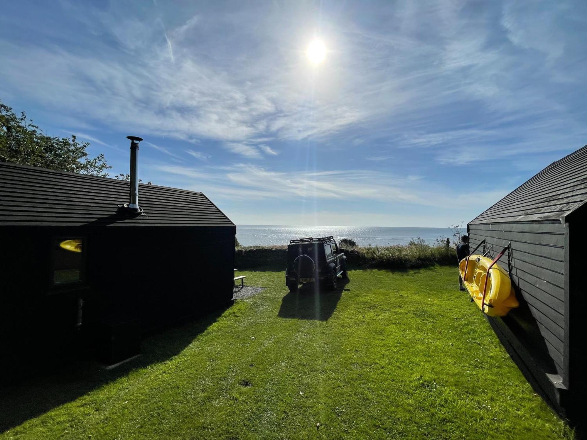 St Hilda Beach Hut Alnmouth Exteriör bild